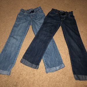 2 Pair Bundle of Old Navy Toddler Girl Jeans